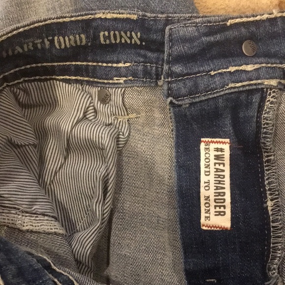 T.K. Axel Stretch Slim Boot Cut Jeans size W36 X L30 - Picture 14 of 14